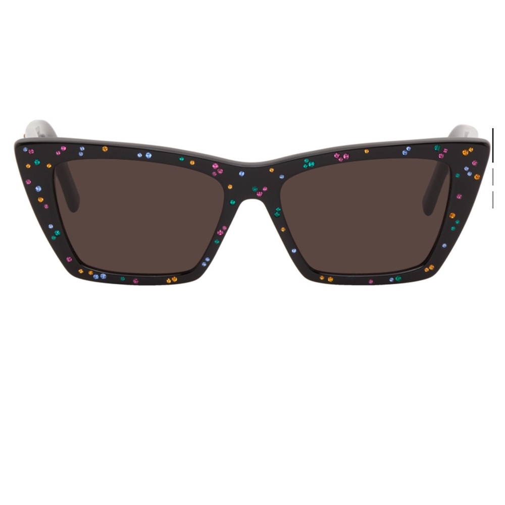 SAINT LAURENT Mica Crystal Sunglasses